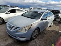 Salvage cars for sale from Copart Tucson, AZ: 2011 Hyundai Sonata GLS