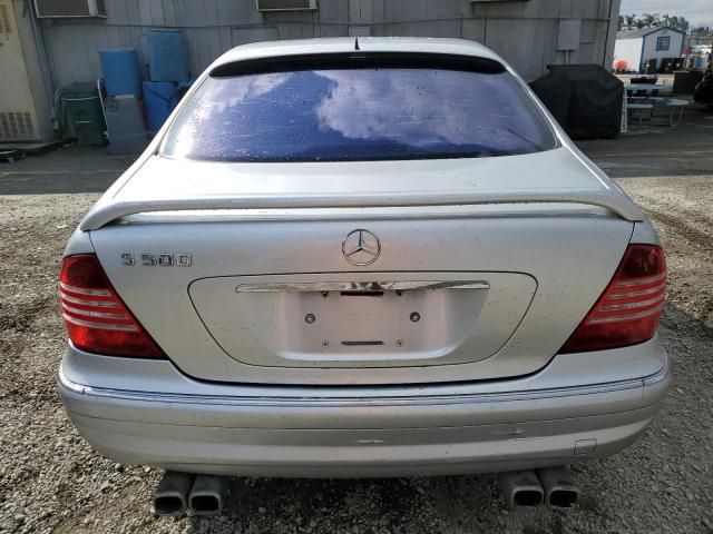 2002 Mercedes-Benz S 500