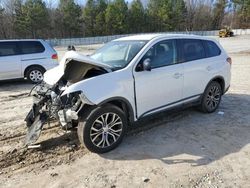 Mitsubishi salvage cars for sale: 2018 Mitsubishi Outlander ES