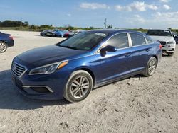 Salvage cars for sale at West Palm Beach, FL auction: 2016 Hyundai Sonata SE