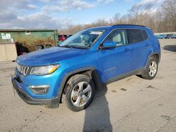 Salvage cars for sale at Ellwood City, PA auction: 2017 Jeep Compass Latitude