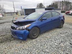 Salvage cars for sale at Mebane, NC auction: 2018 KIA Forte LX