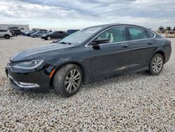 Salvage cars for sale from Copart Temple, TX: 2015 Chrysler 200 C