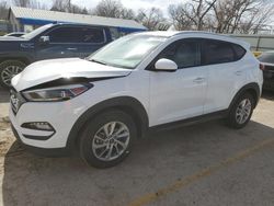 Salvage cars for sale at Wichita, KS auction: 2016 Hyundai Tucson Limited
