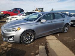 Ford salvage cars for sale: 2020 Ford Fusion Titanium