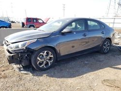 Salvage cars for sale at Elgin, IL auction: 2019 KIA Forte FE