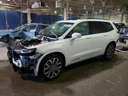 Salvage cars for sale from Copart Woodhaven, MI: 2021 Cadillac XT6 Sport