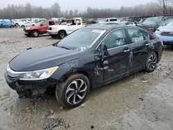 Salvage cars for sale at Candia, NH auction: 2016 Honda Accord EX