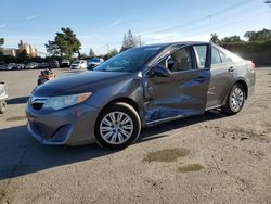 Vehiculos salvage en venta de Copart San Martin, CA: 2013 Toyota Camry L