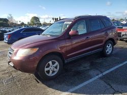 Salvage cars for sale from Copart Van Nuys, CA: 2008 Hyundai Santa FE GLS