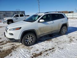 Salvage cars for sale from Copart Bismarck, ND: 2016 Jeep Cherokee Limited