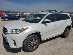 Toyota Highlander salvage cars for sale: 2017 Toyota Highlander SE