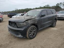 Salvage cars for sale from Copart Greenwell Springs, LA: 2017 Dodge Durango GT