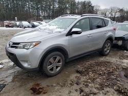 Toyota Rav4 XLE salvage cars for sale: 2015 Toyota Rav4 XLE