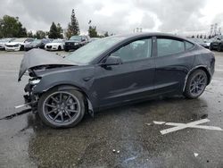 Vehiculos salvage en venta de Copart Rancho Cucamonga, CA: 2020 Tesla Model 3