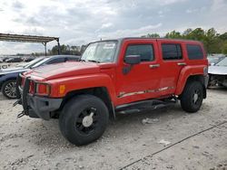 Salvage cars for sale from Copart Houston, TX: 2007 Hummer H3