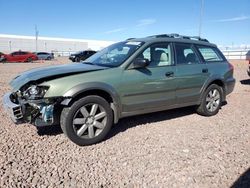 Subaru salvage cars for sale: 2007 Subaru Outback Outback 2.5I
