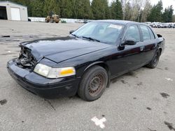 Salvage cars for sale from Copart Arlington, WA: 2009 Ford Crown Victoria Police Interceptor