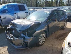 Vehiculos salvage en venta de Copart Harleyville, SC: 2018 Subaru Impreza