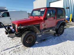 Salvage cars for sale at Elmsdale, NS auction: 2003 Jeep Wrangler / TJ Sport
