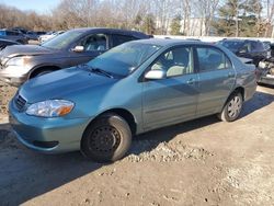 Salvage cars for sale at North Billerica, MA auction: 2006 Toyota Corolla CE