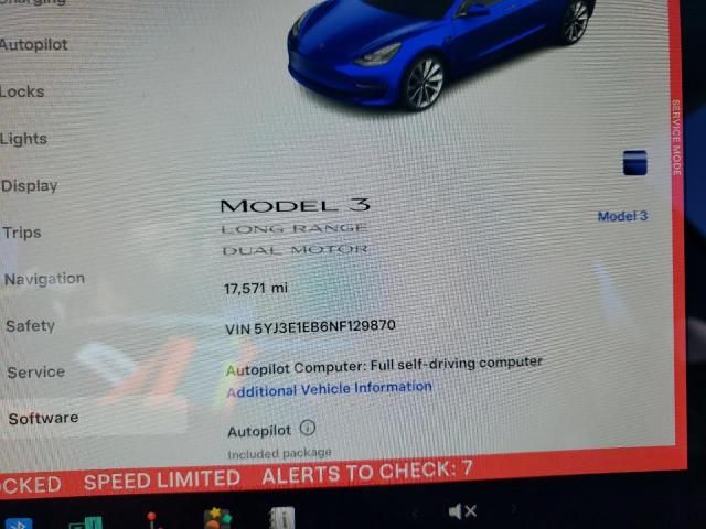 2022 Tesla Model 3