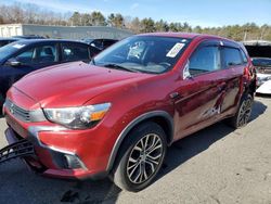 Mitsubishi salvage cars for sale: 2017 Mitsubishi Outlander Sport ES