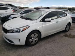 Salvage cars for sale from Copart Las Vegas, NV: 2018 KIA Forte LX