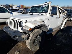 Jeep salvage cars for sale: 2020 Jeep Wrangler Unlimited Sahara