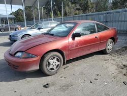 Salvage cars for sale at Savannah, GA auction: 2001 Chevrolet Cavalier