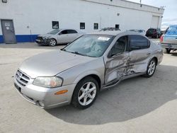 Nissan salvage cars for sale: 2002 Nissan Maxima GLE