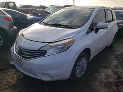 Salvage cars for sale at Elgin, IL auction: 2015 Nissan Versa Note S