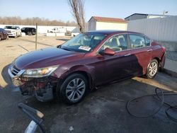 Honda Accord salvage cars for sale: 2014 Honda Accord LX