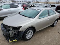 Salvage cars for sale at Bridgeton, MO auction: 2013 Toyota Camry L