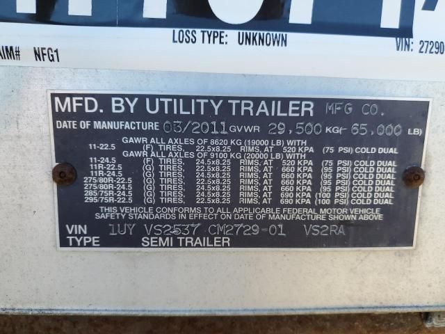 2012 Utility Reefer 53'