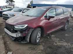 Salvage cars for sale from Copart Woodhaven, MI: 2021 Chrysler Pacifica Limited