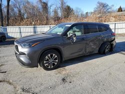 Salvage cars for sale at Albany, NY auction: 2022 Toyota Highlander XLE