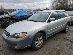 Salvage cars for sale at Arlington, WA auction: 2005 Subaru Legacy Outback 2.5I Limited