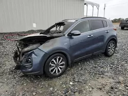 Salvage cars for sale from Copart Tifton, GA: 2018 KIA Sportage EX