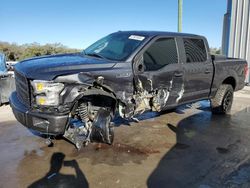 Ford salvage cars for sale: 2017 Ford F150 Supercrew