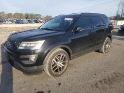 Salvage cars for sale from Copart Dunn, NC: 2016 Ford Explorer Sport