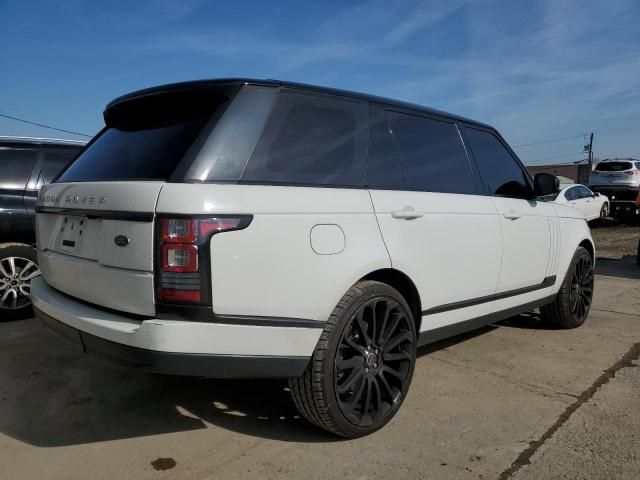 2016 Land Rover Range Rover Supercharged