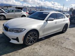 Salvage cars for sale from Copart Sun Valley, CA: 2020 BMW 330I