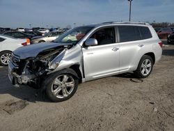 Salvage cars for sale from Copart Indianapolis, IN: 2008 Toyota Highlander Limited