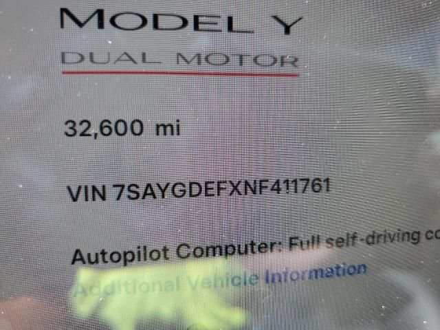 2022 Tesla Model Y