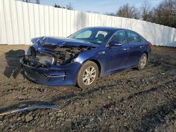 Salvage cars for sale at Windsor, NJ auction: 2016 KIA Optima LX