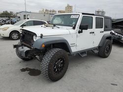 Vehiculos salvage en venta de Copart New Orleans, LA: 2016 Jeep Wrangler Unlimited Sport