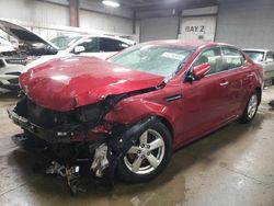 Salvage cars for sale from Copart Elgin, IL: 2015 KIA Optima LX