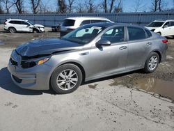 Salvage cars for sale from Copart West Mifflin, PA: 2018 KIA Optima LX