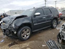 Salvage cars for sale from Copart Chicago Heights, IL: 2012 Chevrolet Tahoe K1500 LTZ